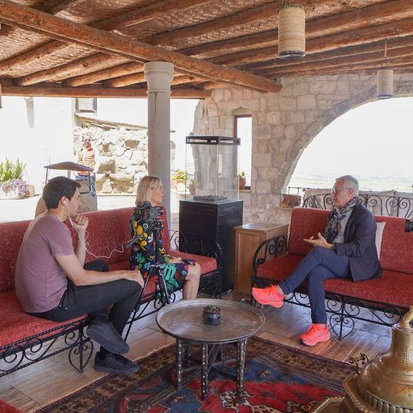Gokhan Avcioglu interviewed by BBC Television's Encounter Culture on GAD Cappadocia projects